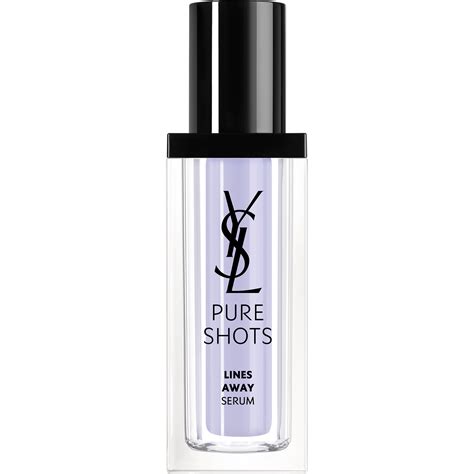 how to use pure shots ysl|pure shots lines away serum.